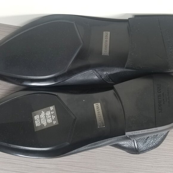 Kenneth Cole New York Mix Leather Zip Ankle Boots, Black, Mens Size 12 US / 46 - Picture 11 of 12